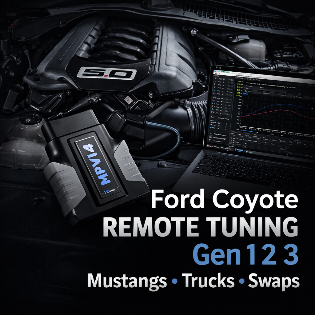 Ford Coyote Remote Tuning Gen 1 2 3