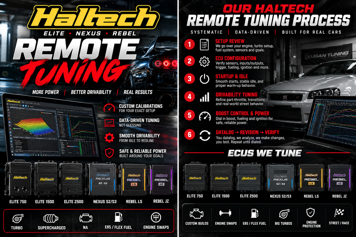 Haltech Elite Nexus Rebel Remote Tune