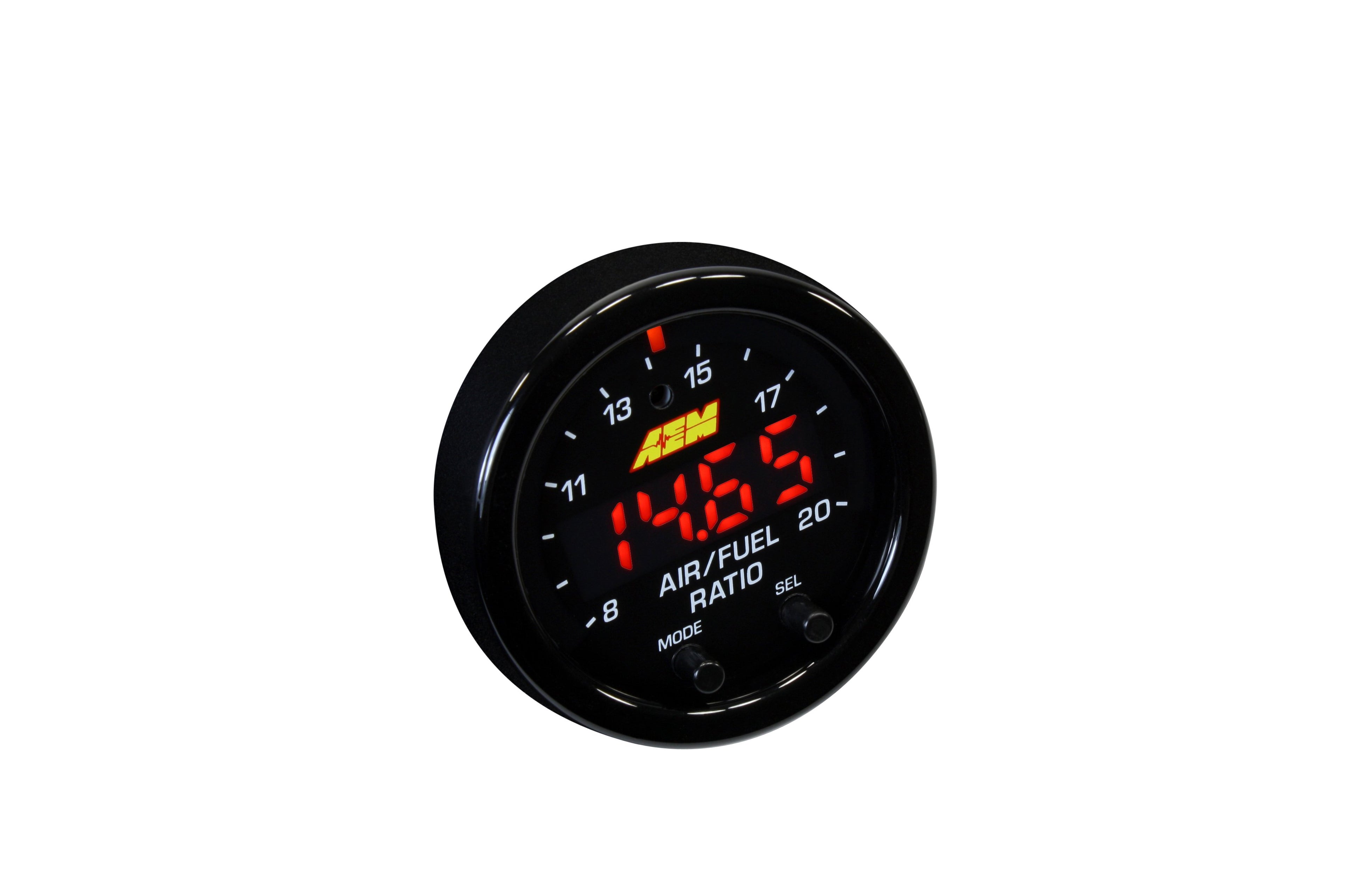AEM X-Series OBD2 Wideband AFR Gauge (30-0334) – CAN Bus UEGO Controller with OBDII Output
