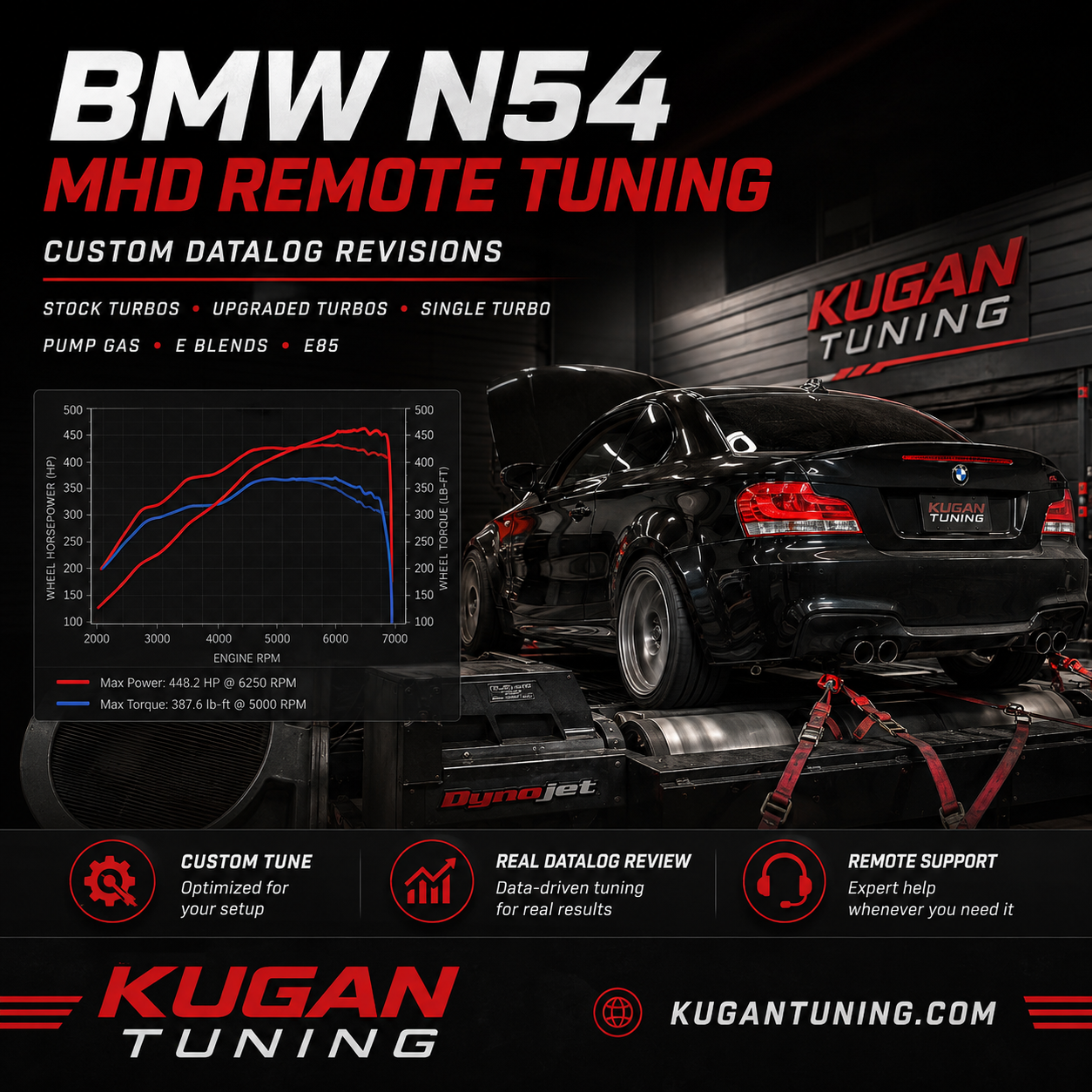 MHD Remote Tuning N54 BMW