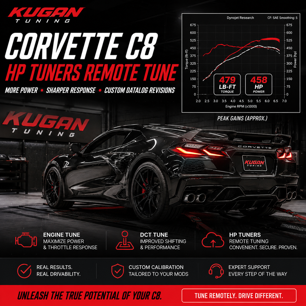 Corvette C8 Tune Hp Tuners