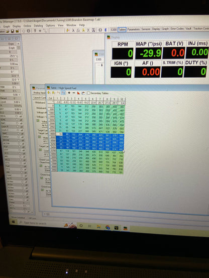 Hondata S300 / Kpro / Flashpro Basemap