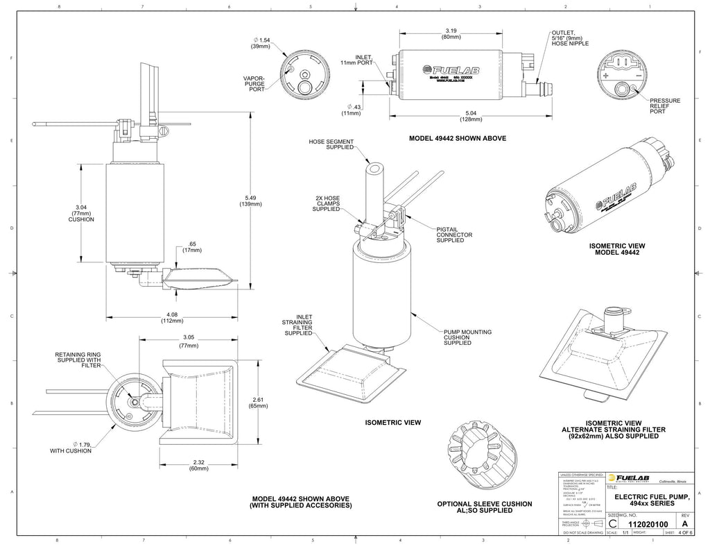 Fuelab 340LPH Fuel Pump