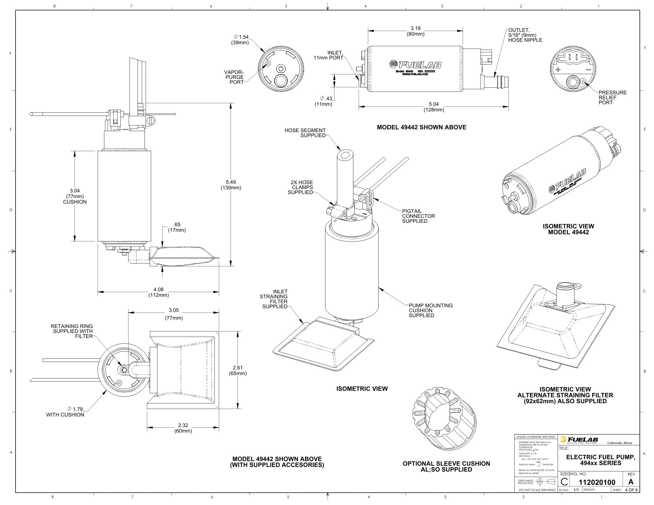 Fuelab 340LPH Fuel Pump
