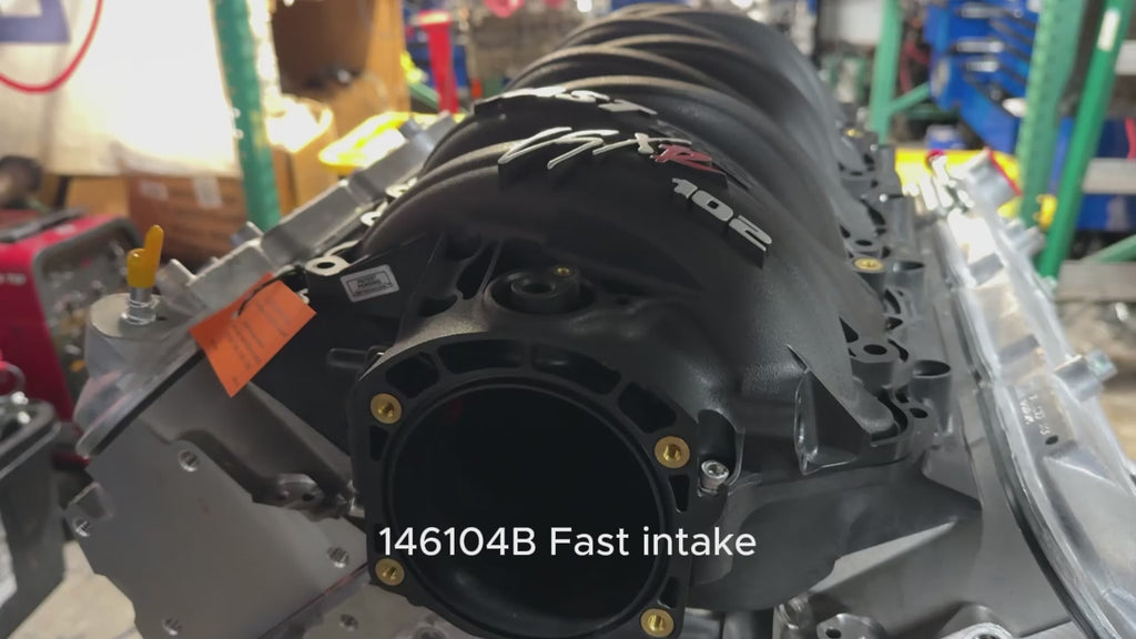 LSXR 102MM Race Runner Intake Manifold for LS3 Engines - 146104B